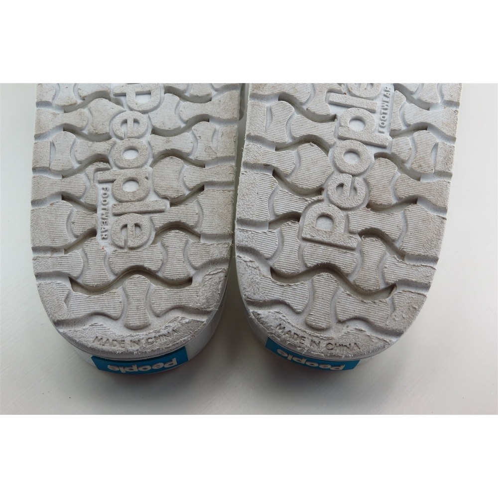 People Size 9 M White Slides Synthetic Men Shoes - Picture 6 of 7